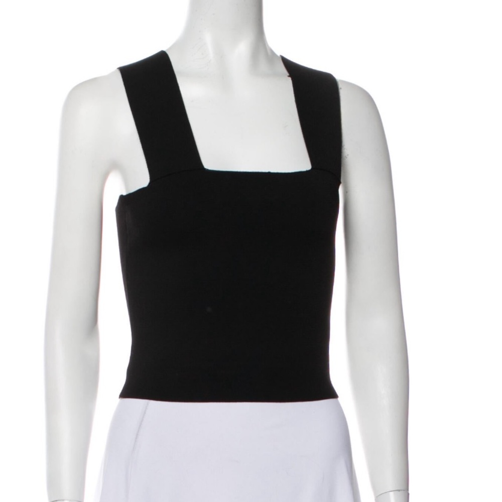 ALC black square neck top size small
